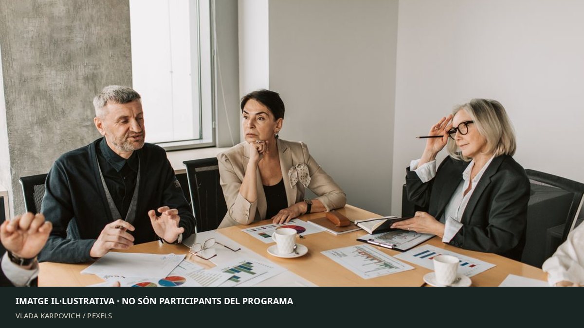 Reunió il·lustrativa, no són participants de Fast Growth. Vlada Karpovich / Pexels.